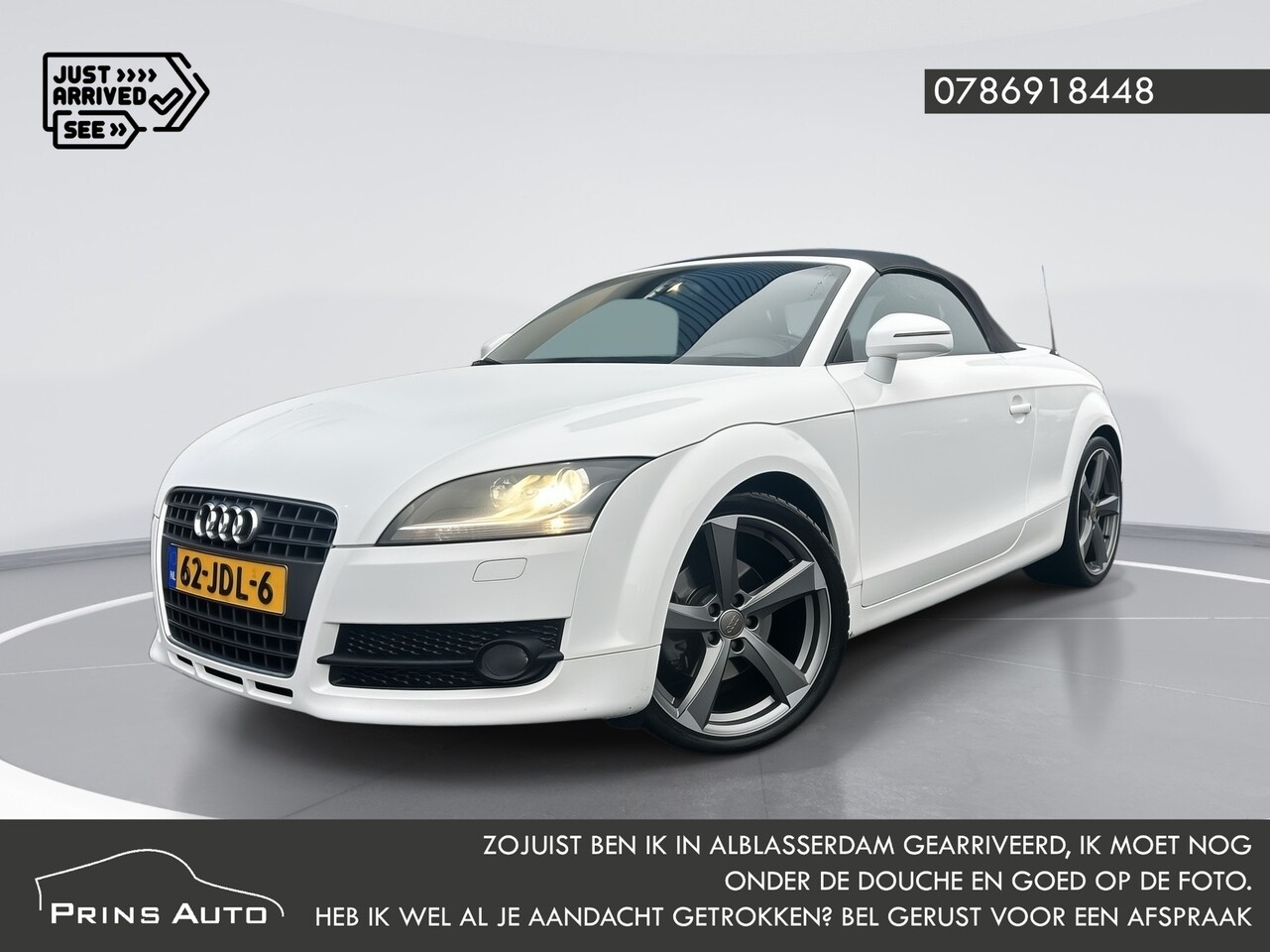 Audi TT Roadster - 2.0 TFSI Pro Line |CRUISE|AIRCO|STOELVERW.|LEDER - AutoWereld.nl