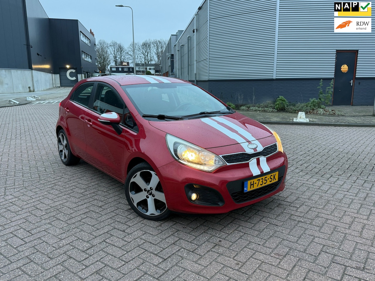 Kia Rio - 1.4 CVVT Super Pack STUUR/STOEL Verwarming CLIMA Start Stop - AutoWereld.nl