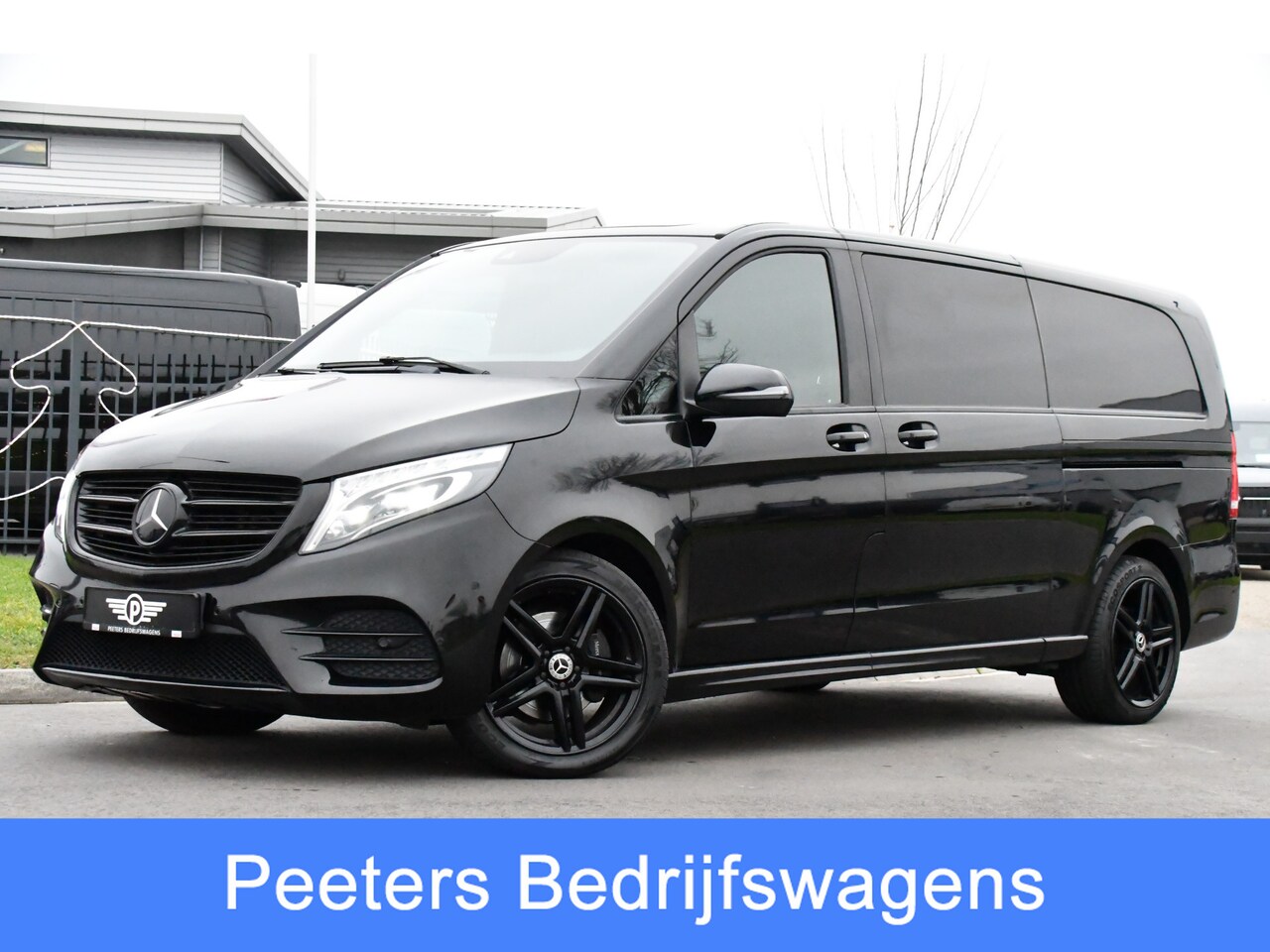 Mercedes-Benz V-klasse - 250d 4-MATIC Extra Lang Avantgarde Black Edition Adaptieve Cruise, Camera, Automaat, LED, - AutoWereld.nl