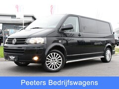 Volkswagen Transporter - 2.0 TDI L2H1 DC Comfortline Cruise, Sensoren, Airco, Automaat, Leder, Trekhaak, UNIEK