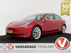 Tesla Model 3 - Long Range AWD 75 kWh | Org NL | Wit Leer | Nette Auto | 19" Velgen | 92000 KM | Panoramad