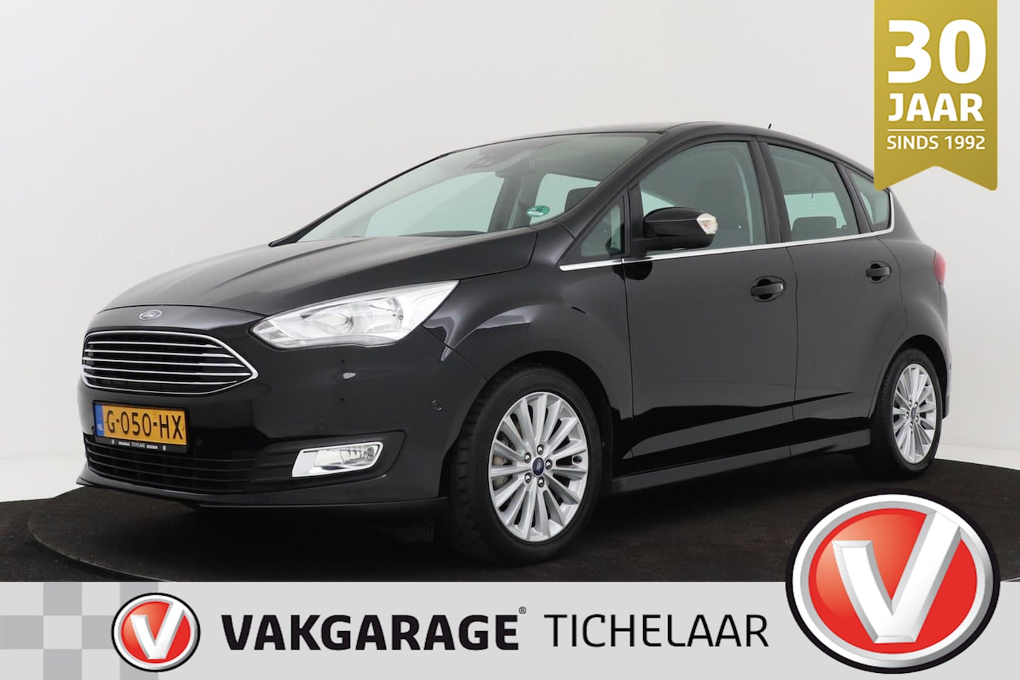 Ford C-Max - 1.0 Titanium | Org NL | 37000 KM | Volledig onderhouden | Elek kofferklep - AutoWereld.nl