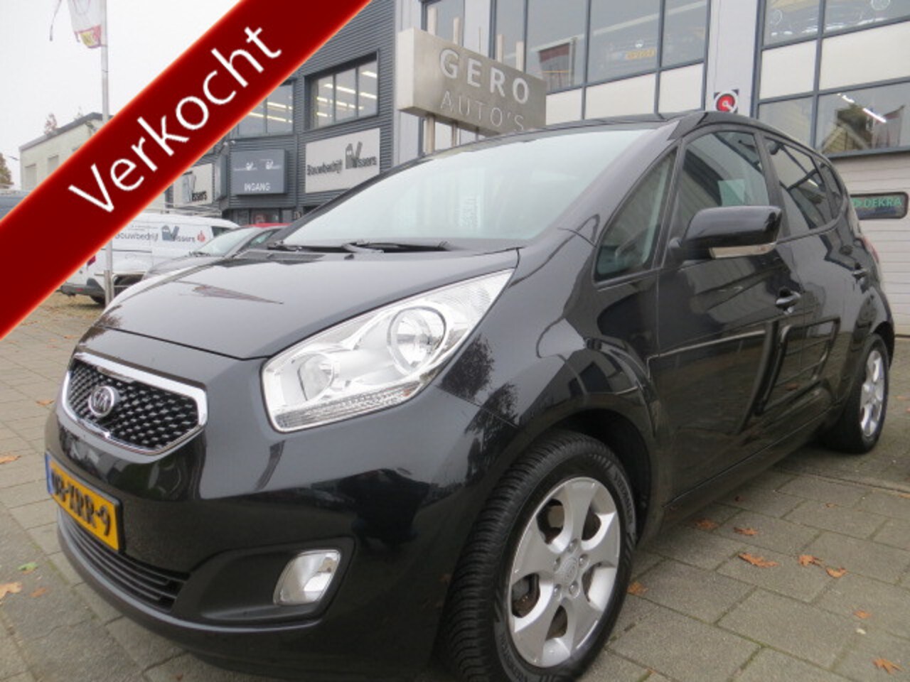 Kia Venga - 1.6 CVVT Super Pack 6 versnellingen airco ecc,trekhaak ,lmv etc - AutoWereld.nl