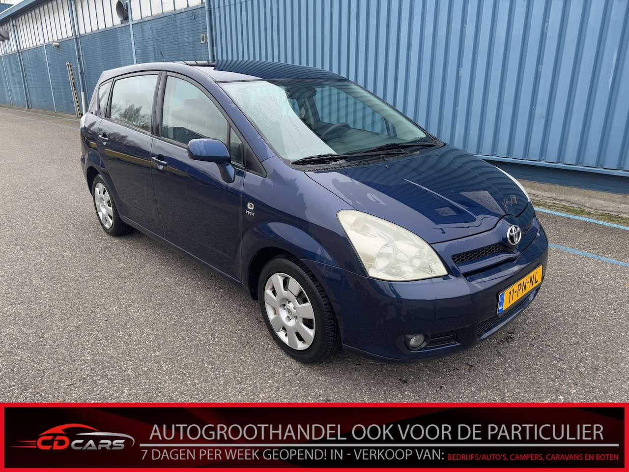 Toyota Corolla Verso - 1.6 VVT-i Sol Clima, Cruise control, Keyless start, Mistlamp Bij de verkoop van gebruikte - AutoWereld.nl