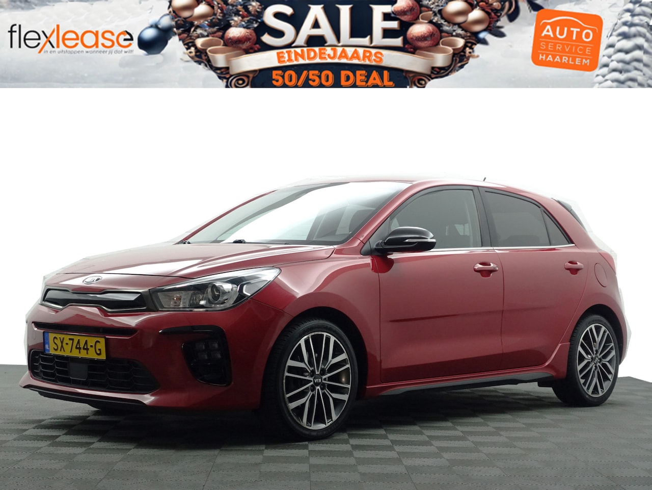 Kia Rio - 1.0 TGDI GT-Line Blackpack- Xenon Led, Camera, Stuur/Stoelverwarming, Lane Assist, Keyless - AutoWereld.nl