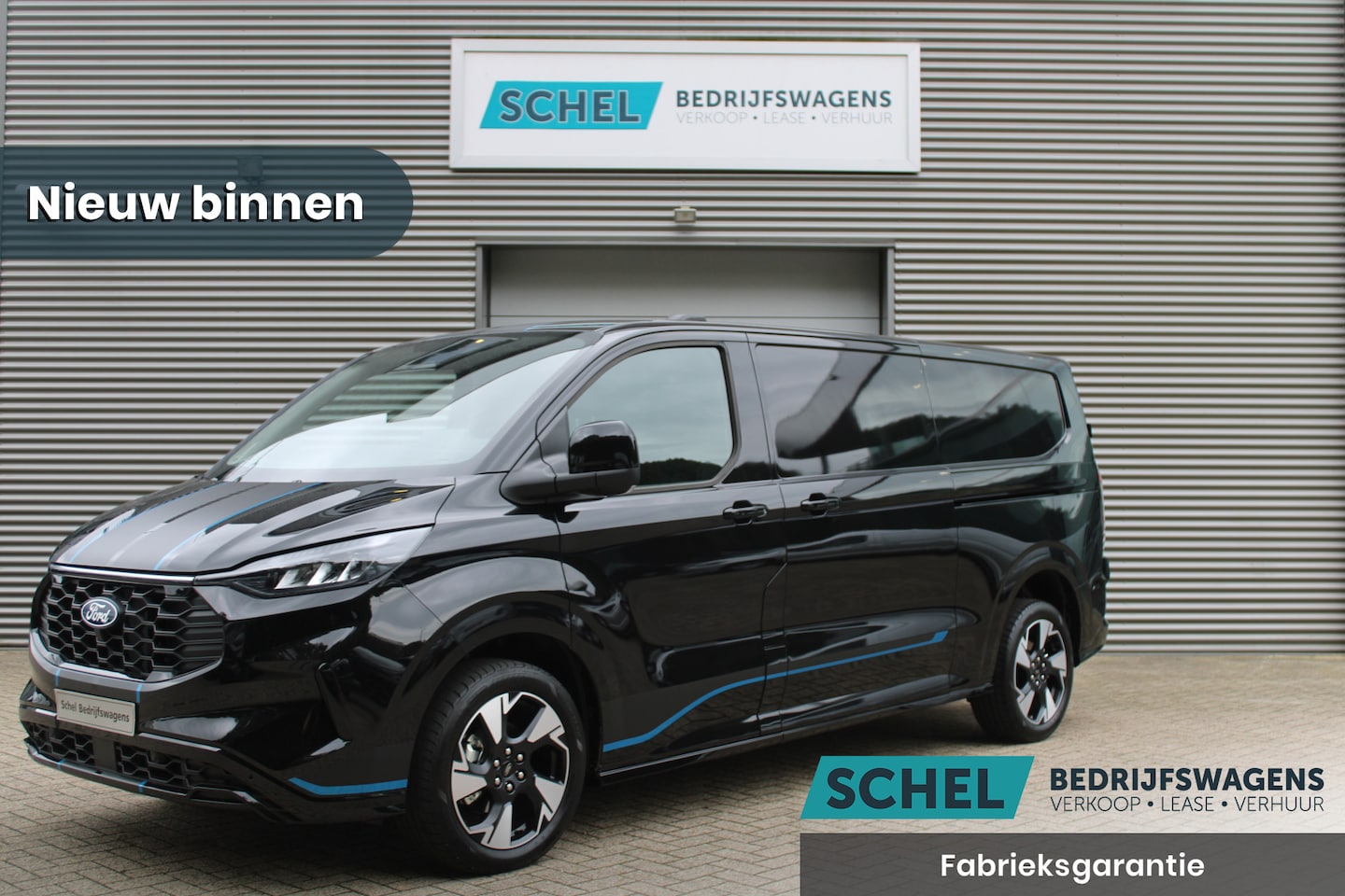 Ford Transit Custom - 300 2.0 TDCI L2H1 Sport 170pk - 2x Schuifdeur - 19" LM velgen - ACC - Blind spot - Navi - - AutoWereld.nl