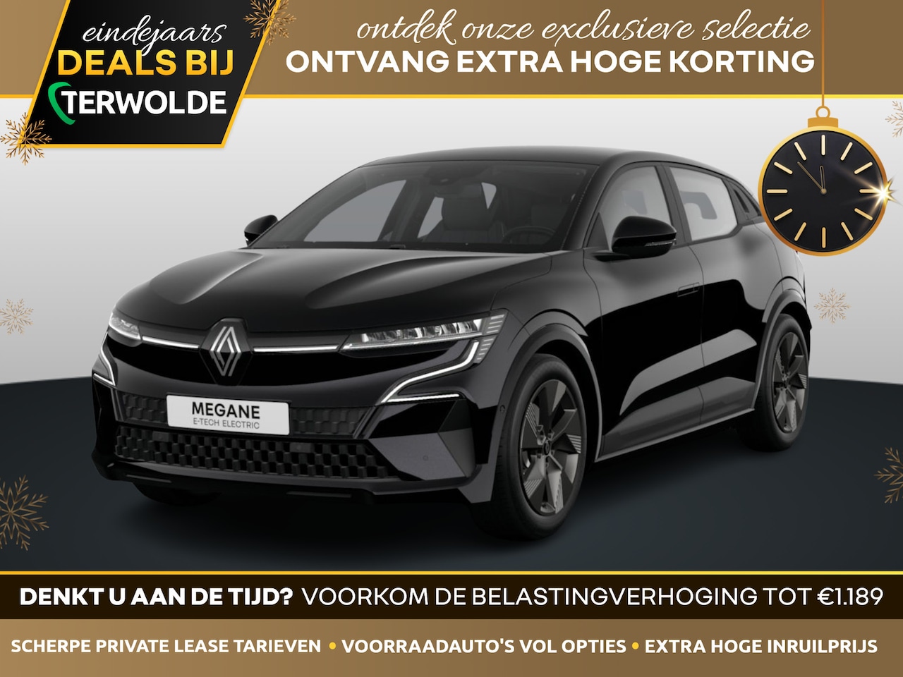 Renault Mégane E-Tech - comfort range 130 1AT Evolution | 12" openR Link met navigatie, Google integratie en Arkam - AutoWereld.nl