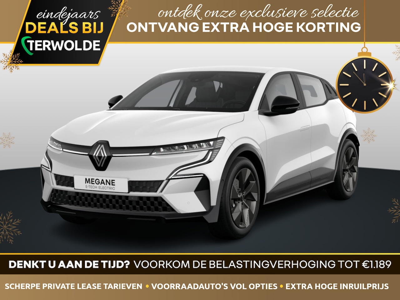 Renault Mégane E-Tech - comfort range 130 1AT Evolution | 12" openR Link met navigatie, Google integratie en Arkam - AutoWereld.nl