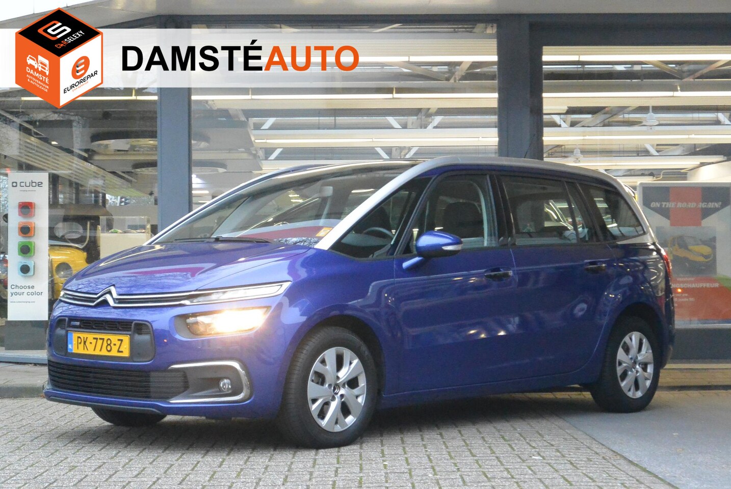 Citroën Grand C4 Picasso - PureTech 130pk EAT6 Feel │ Automaat │ Pack City Camera Plus - AutoWereld.nl