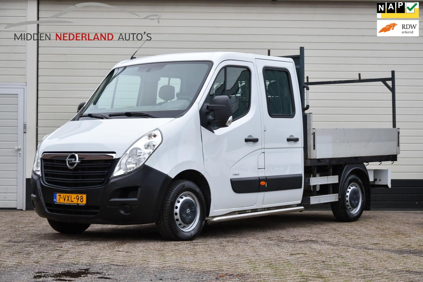 Opel Movano - 2.3 CDTI L2H2 * PICK UP * LAADBAK * 7 PERSOONS * - AutoWereld.nl