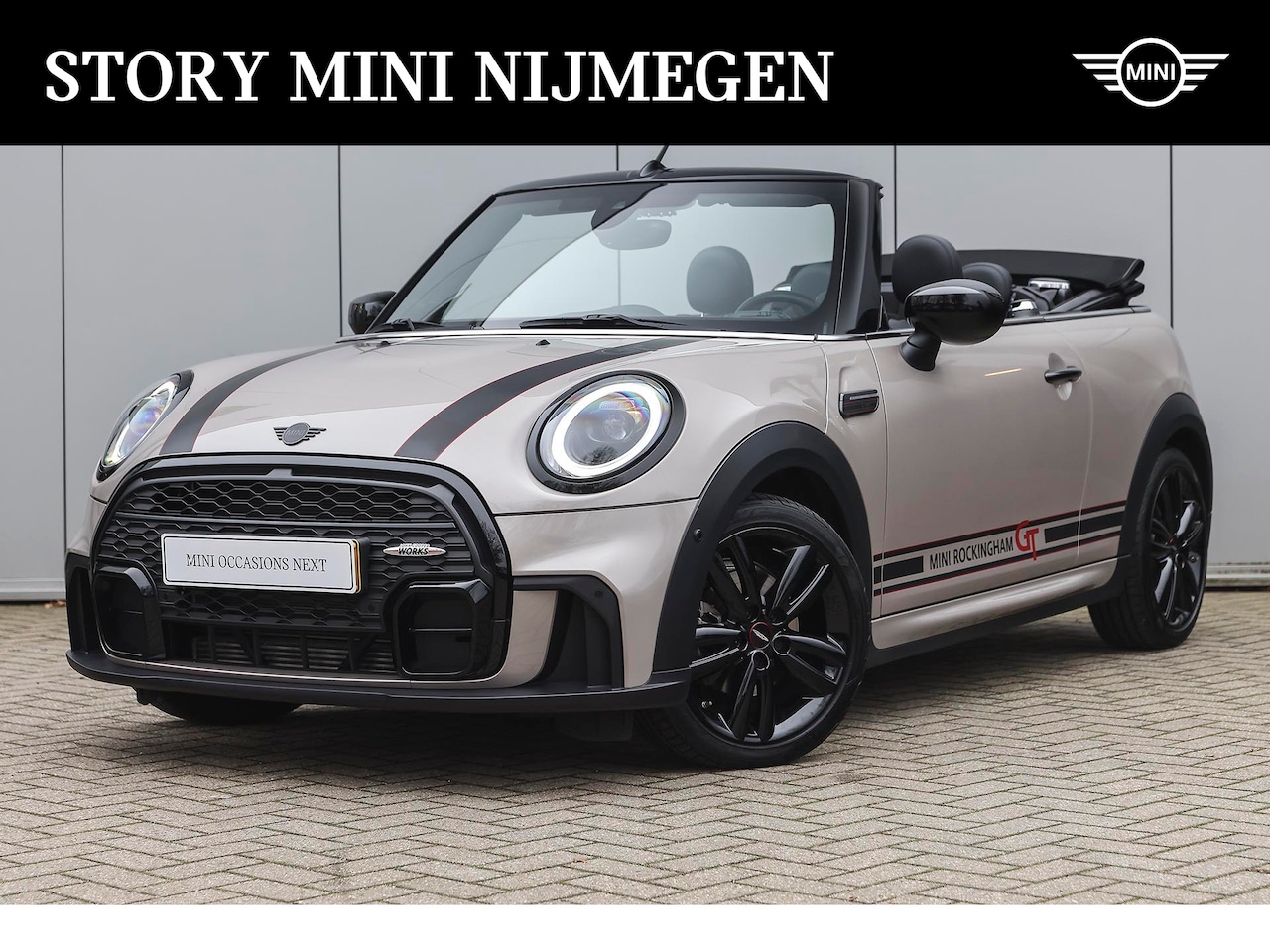 MINI Cabrio - Cooper JCW Rockingham GT Automaat / Premium Plus Pakket / Achteruitrijcamera / Sportstoele - AutoWereld.nl