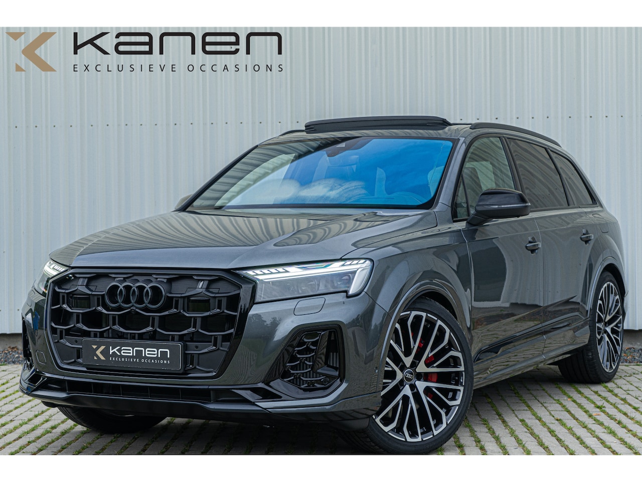 Audi Q7 - 60 TFSI e Facelift S-line 490PK S stoelen Panodak Luchtv. Laser Head Up Massage Trekhaak B - AutoWereld.nl