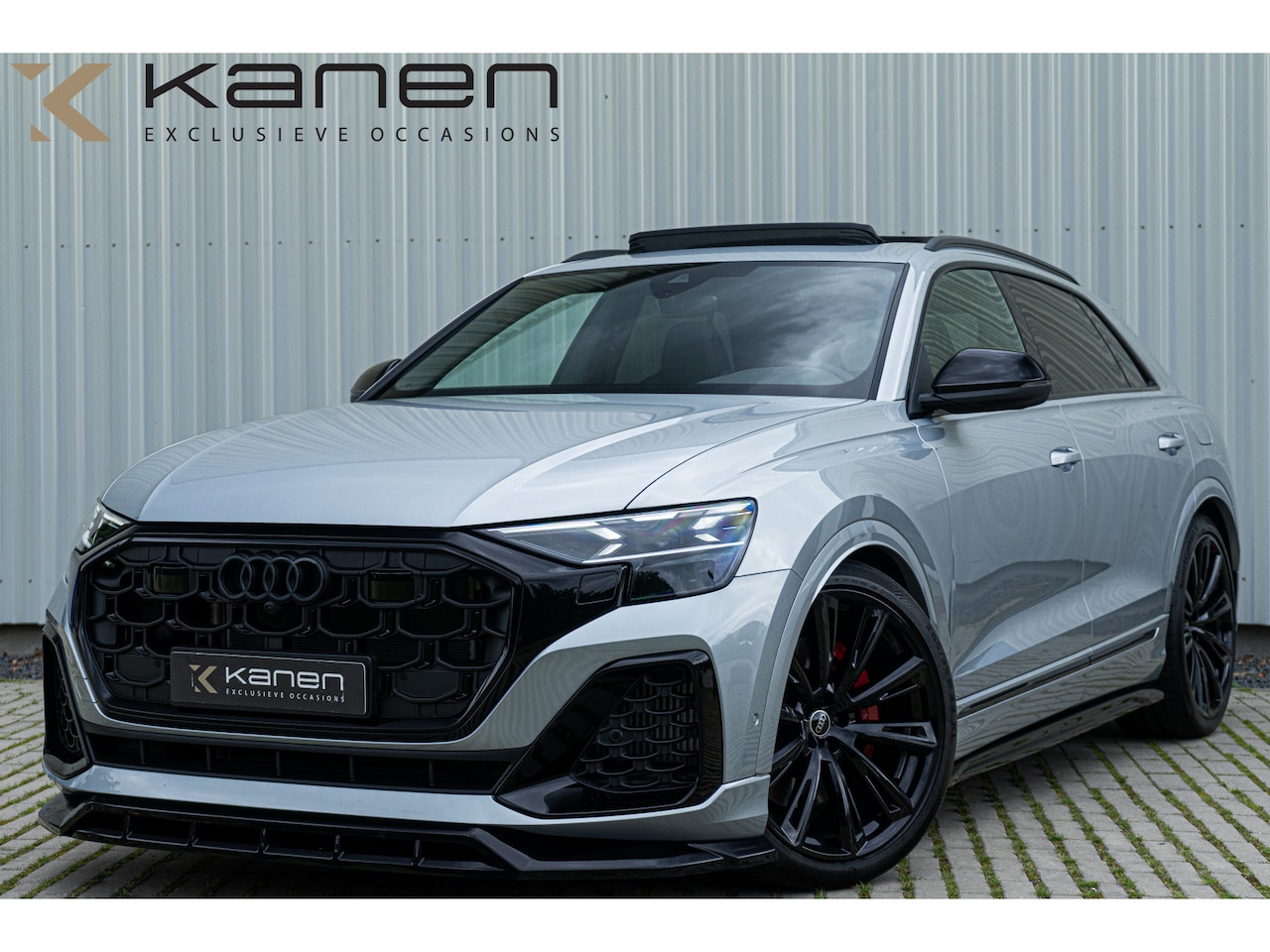 Audi Q8 - 55 TFSI e Facelift Quattro S-line Panodak Memory 360 Softclose Camera ACC Trekhaak Matrix - AutoWereld.nl