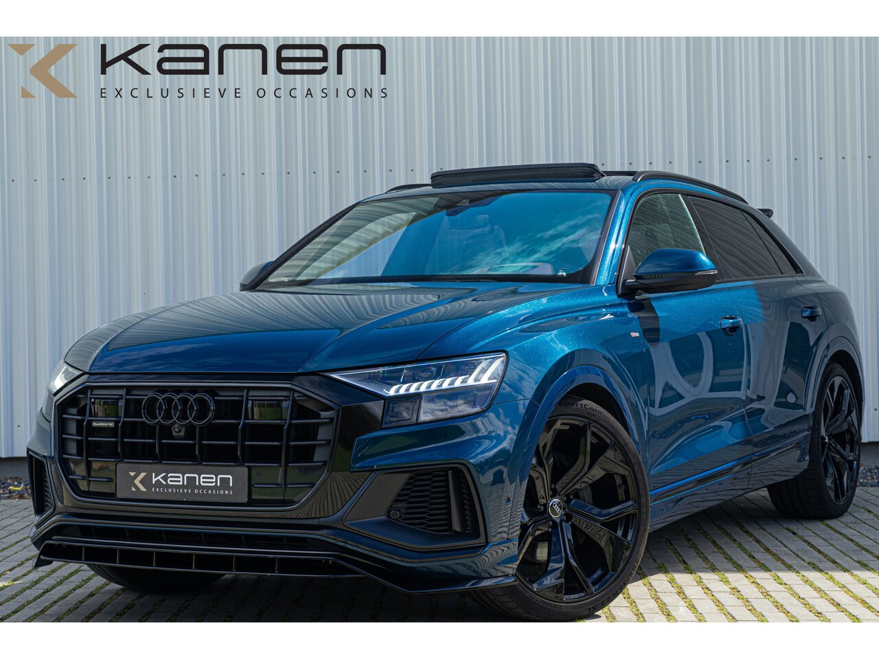 Audi Q8 - 50 TDI Quattro S-line Panodak Luchtv. B&O S-stoelen Head up ACC 360camera - AutoWereld.nl