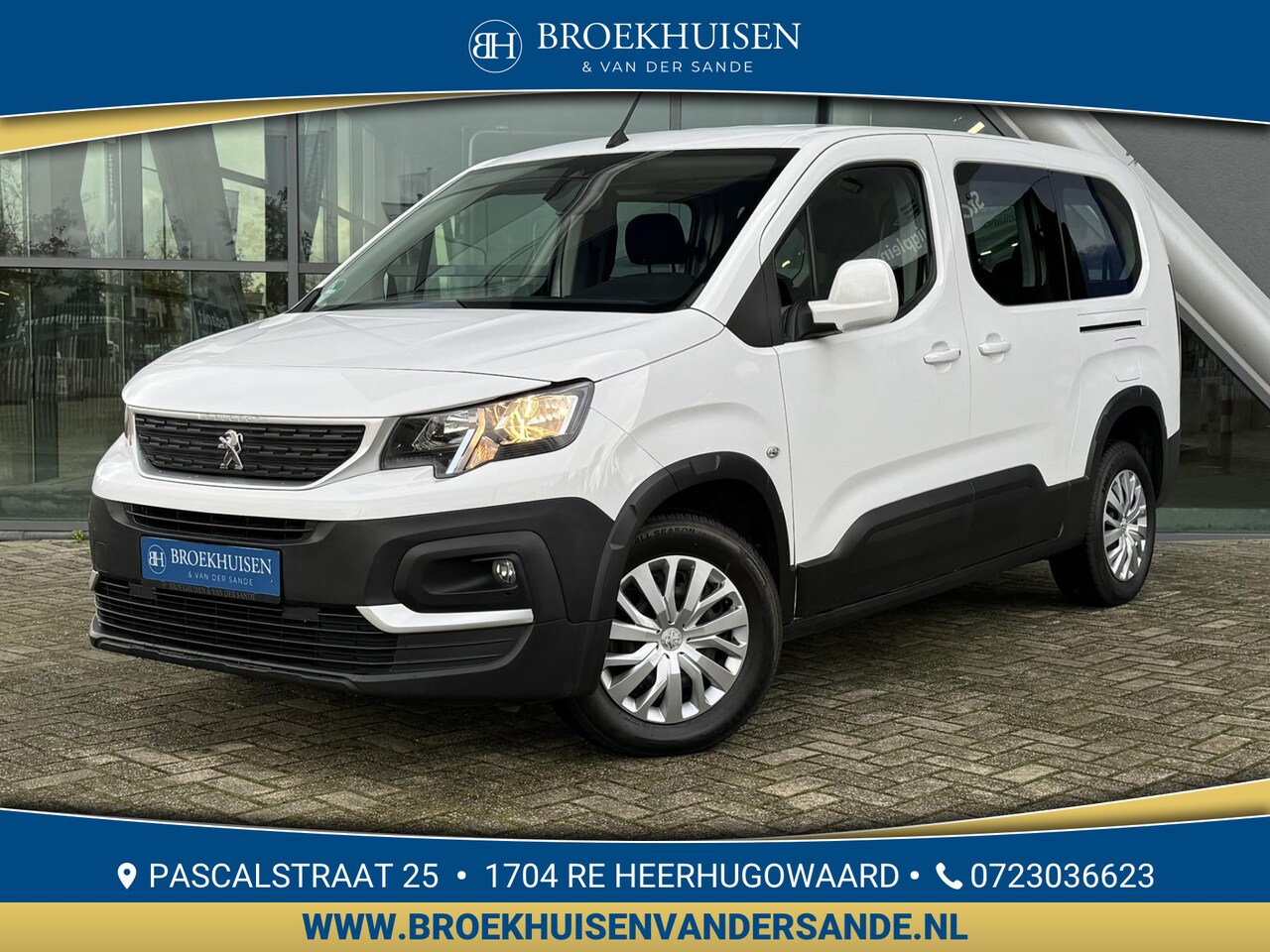 Peugeot Rifter Long - 1.2 Puretech Long Active 7p. 131pk Automaat / Cruise Control / Schakelmogelijkheid op stuu - AutoWereld.nl