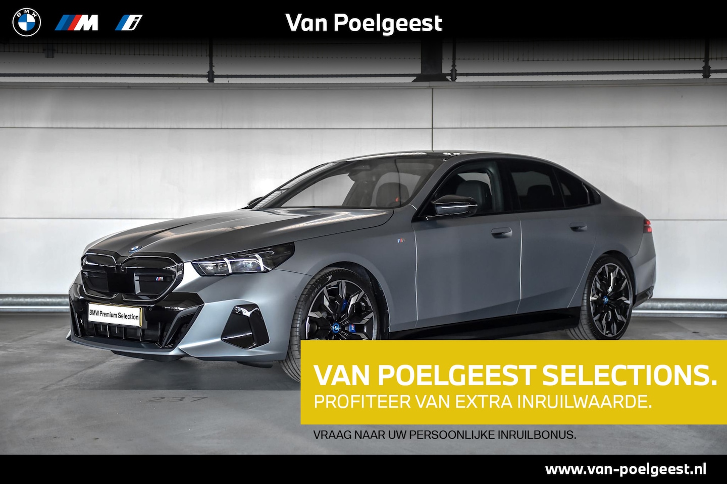 BMW i5 - Sedan M60 xDrive 84 kWh | M Sportpakket Pro | Glazen panoramadak | Selections - AutoWereld.nl