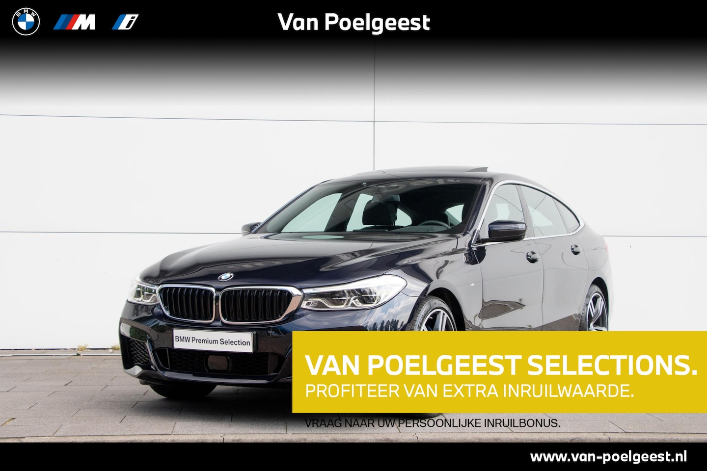 BMW 6-serie Gran Turismo - 630i M-Sport | Adaptive Air Suspension |  CoPilot Pack | Panoramadak | Selections - AutoWereld.nl