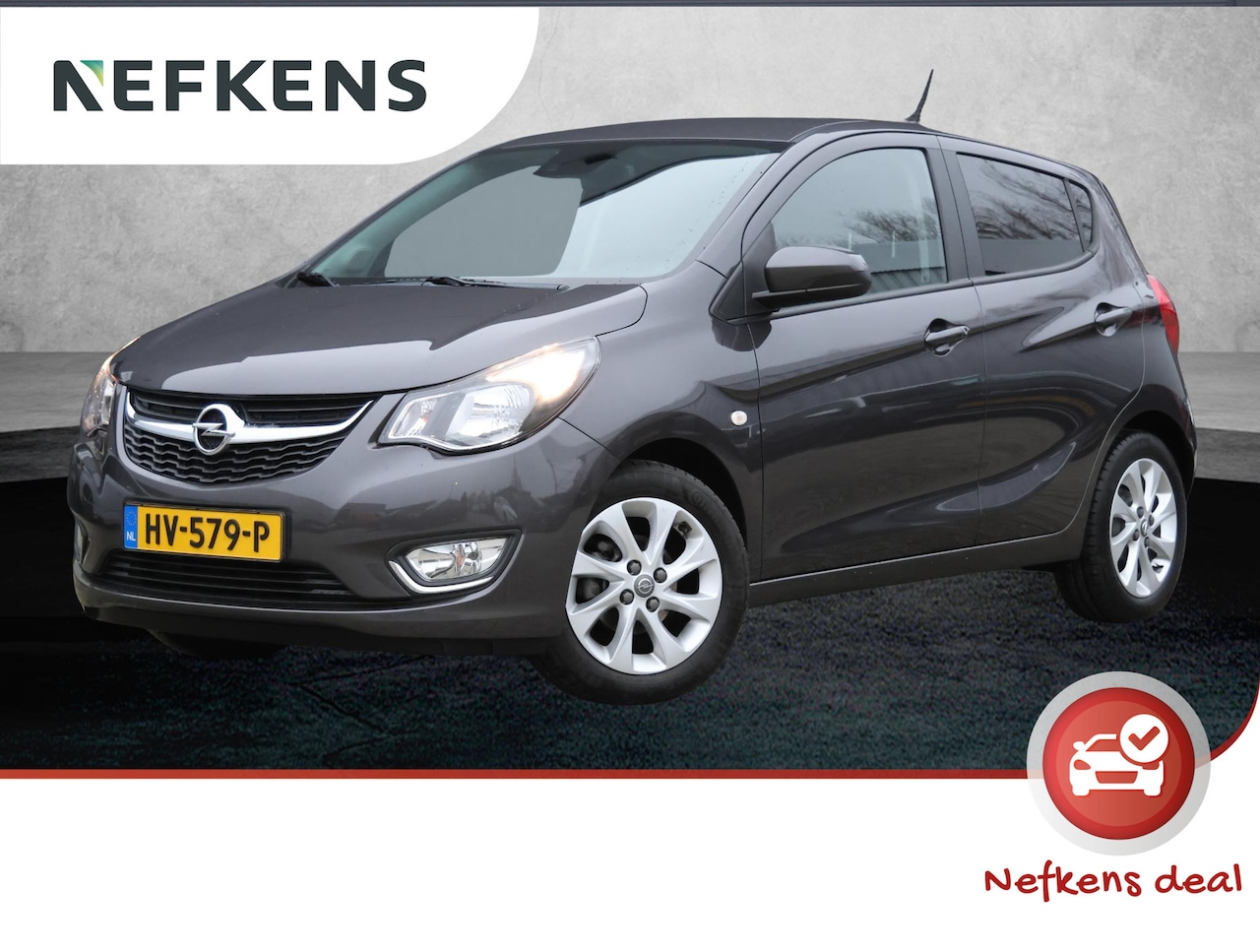 Opel Karl - 1.0 Cosmo | 1ste eigenaar | Winterpakket | Open dak | Parkeerhulp | Climate control - AutoWereld.nl