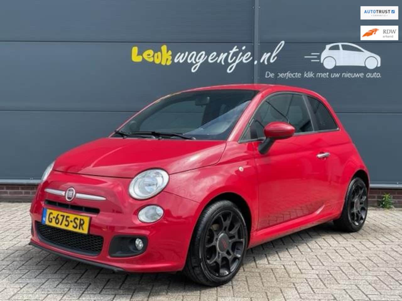 Fiat 500 - 1.2 500S *groot touchscreen *carplay *16” velgen - AutoWereld.nl