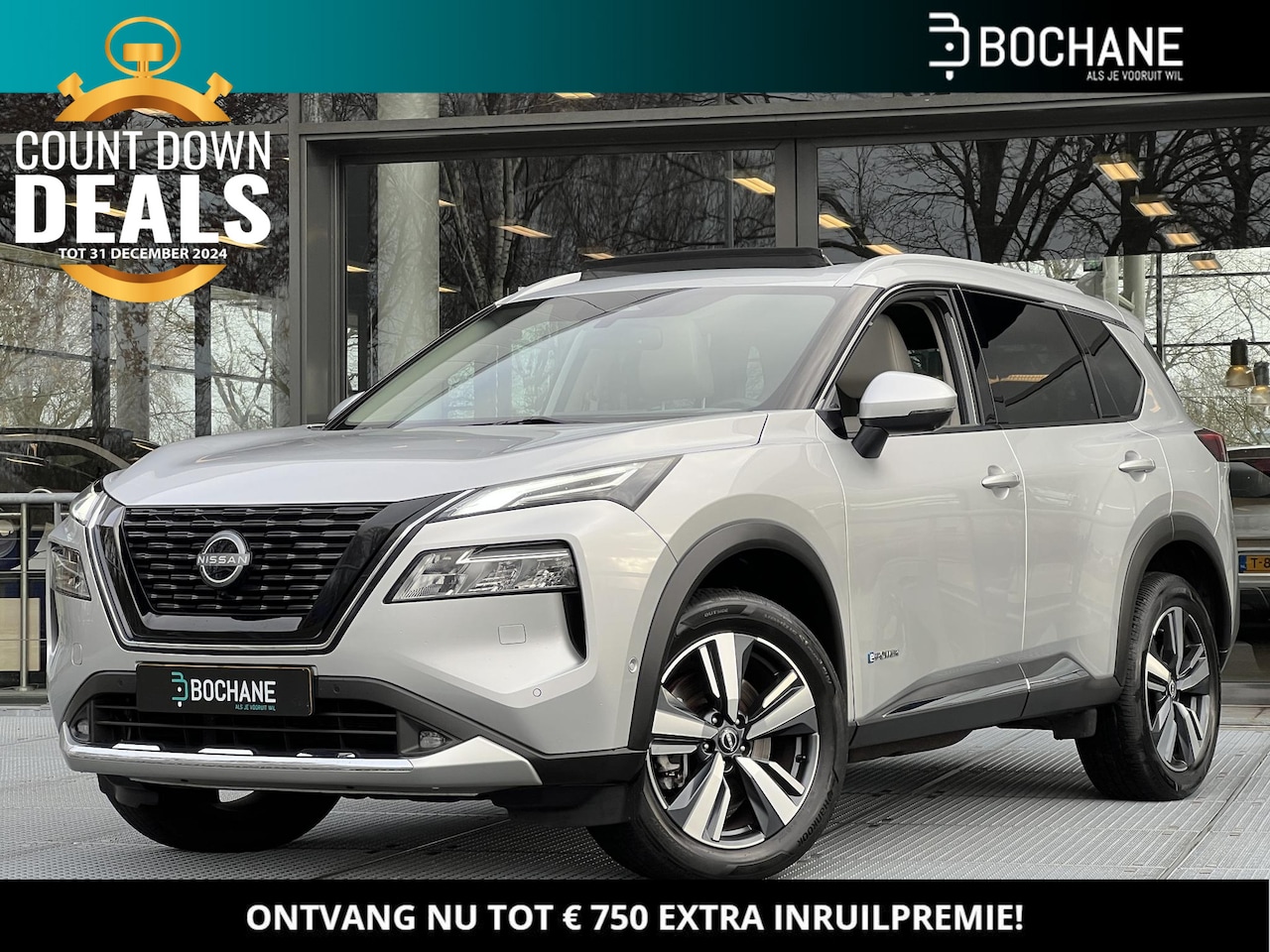 Nissan X-Trail - 1.5 e-4orce Tekna 4WD | Panoramadak - AutoWereld.nl