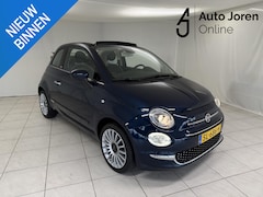 Fiat 500 C - 0.9 TwinAir Turbo Lounge Cabriolet, erg luxe, Apple CarPlay, Android Auto, cruisecontrol,