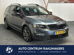 Skoda Octavia Combi - 2.0 TSI RS 221 PK NAVIGATIE CRUISE CONTROL CLIMATE CONTROL LEDER BLUETOOTH TELEFOON MEDIA