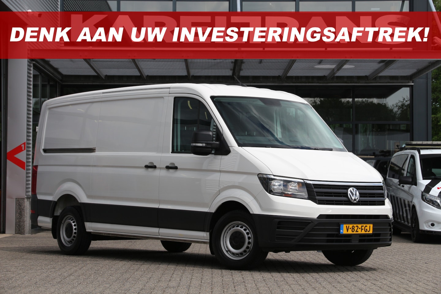 Volkswagen Crafter - 2.0 TDI 140 | 2x Schuifdeur | Standkachel | Cruise | Airco.. - AutoWereld.nl