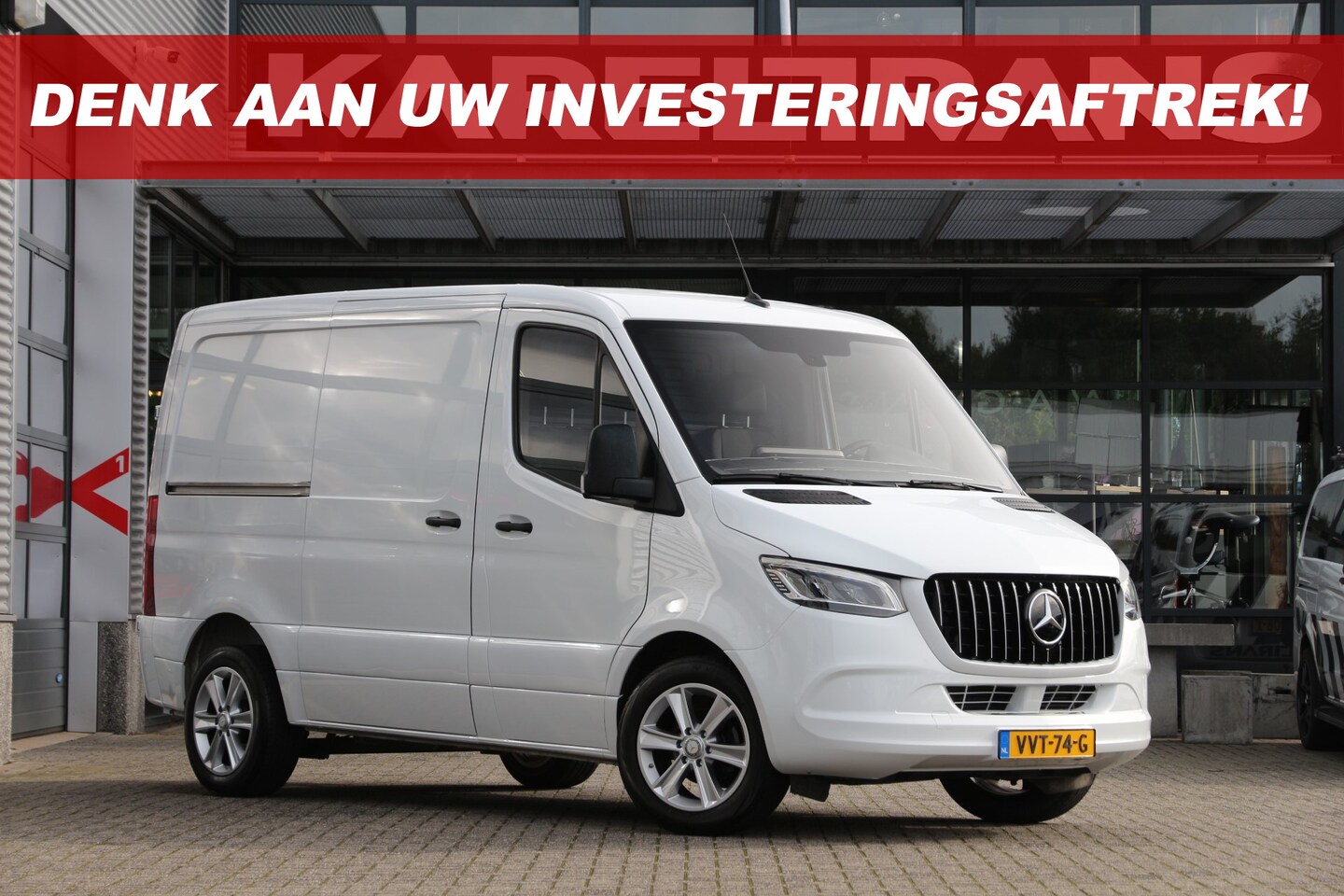 Mercedes-Benz Sprinter - 190PK CDI | Aut. | L1H1 | LED | Mbux | Camera | Clima.. - AutoWereld.nl