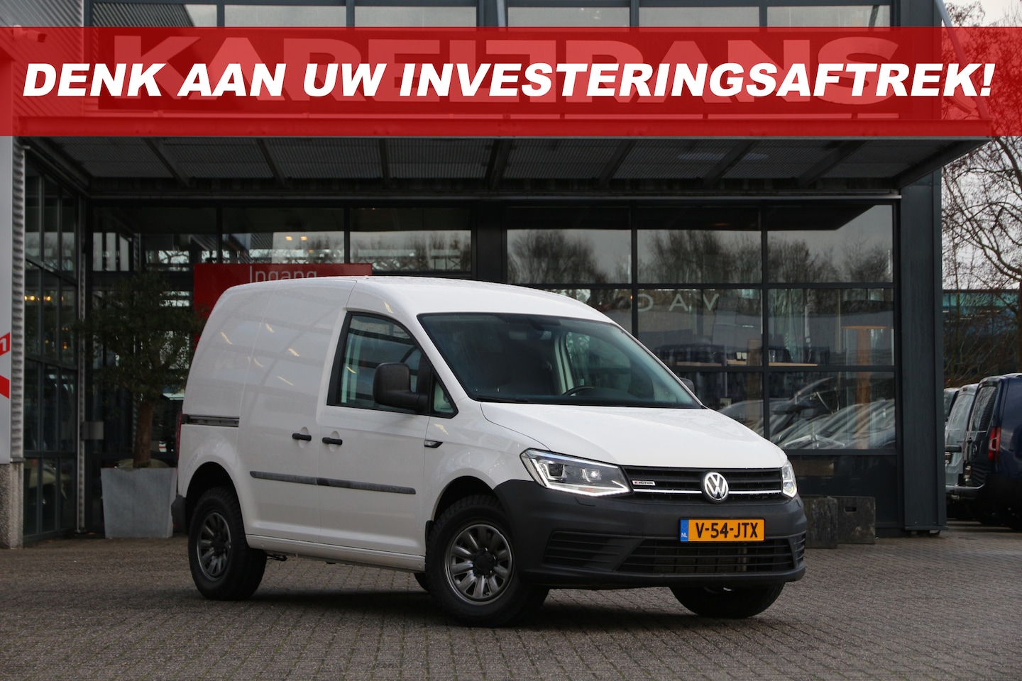 Volkswagen Caddy - 2.0 TDI 150 | Aut. | 4Motion | 2x Schuifdeur | Standkachel | Airco.. - AutoWereld.nl