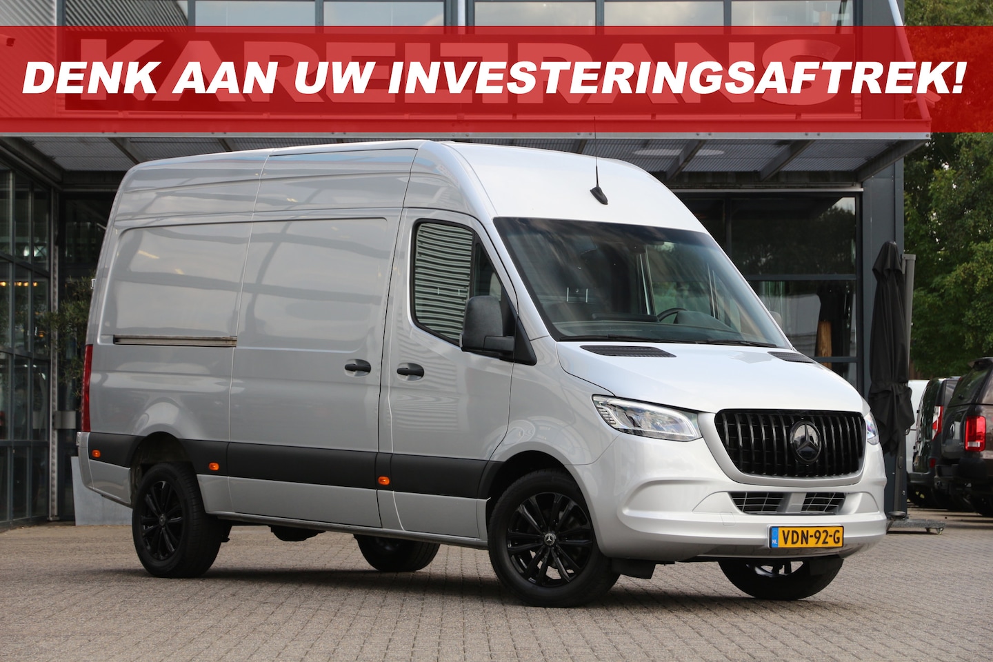 Mercedes-Benz Sprinter - 319 3.0 CDI V6 | Aut. | Luchtvering | 3.5t trekgewicht | Navi | Camera.. - AutoWereld.nl