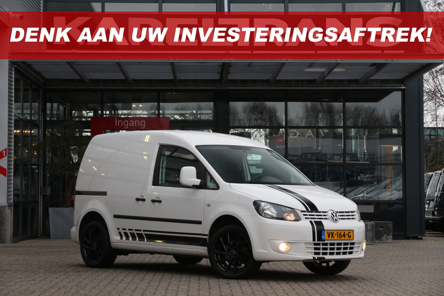 Volkswagen Caddy - 1.6 TDI 75 | Bestel | Trekhaak | Cruise | Airco.. - AutoWereld.nl