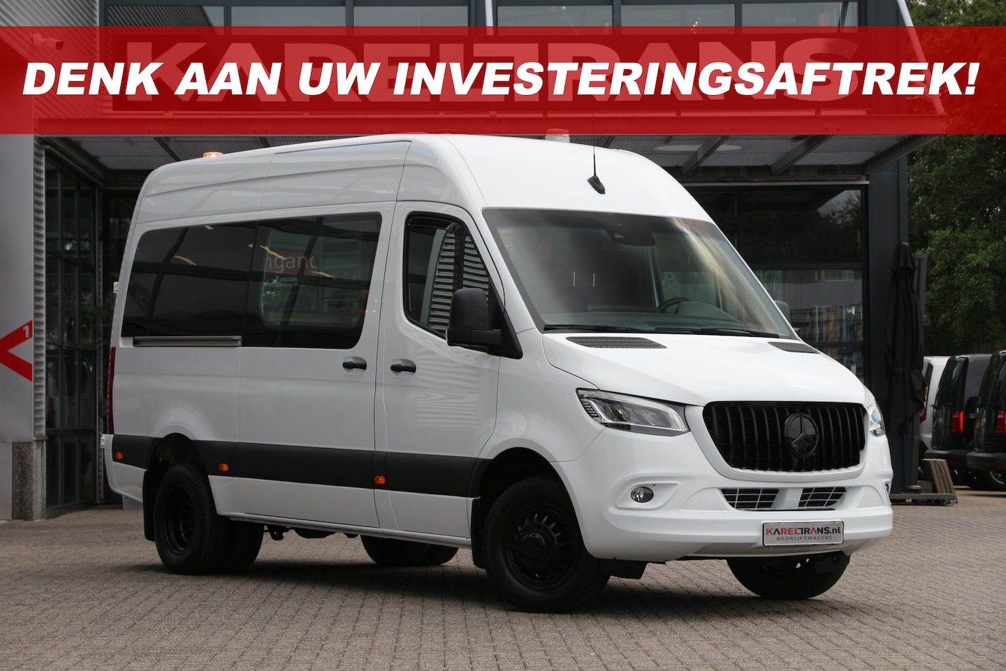 Mercedes-Benz Sprinter - 516 CDI | L2H2 | Werkplaats inrichting | Standkachel | Clima.. - AutoWereld.nl