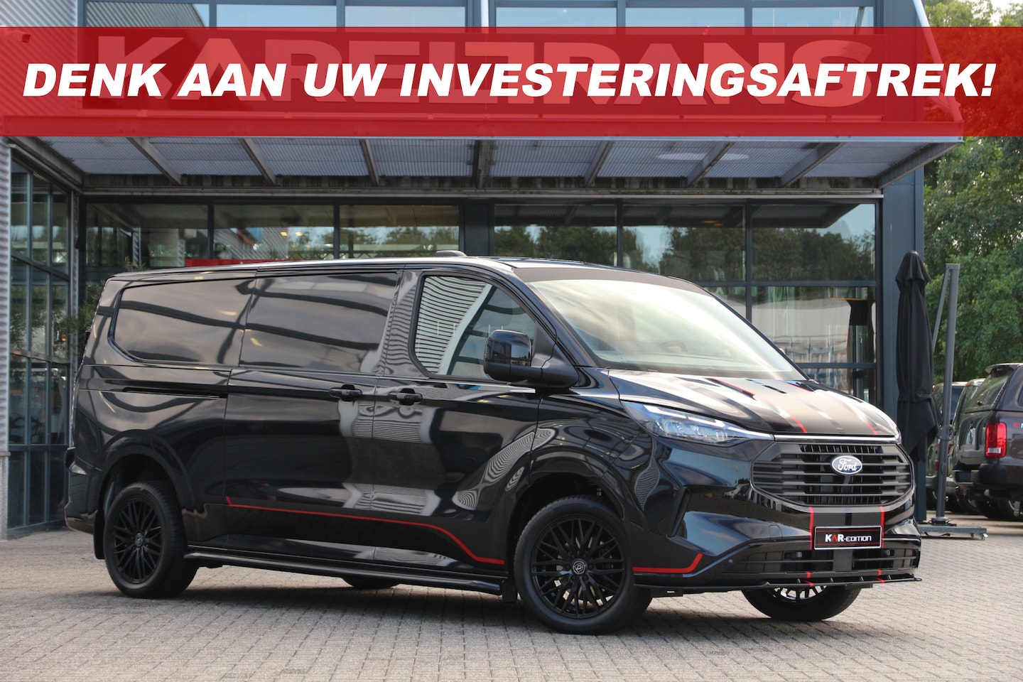 Ford Transit Custom - 2.0 TDCI 170 | Aut. | KAR-edition | L2H1 | Elektr. trekhaak | Cruise | NIEUW!! - AutoWereld.nl