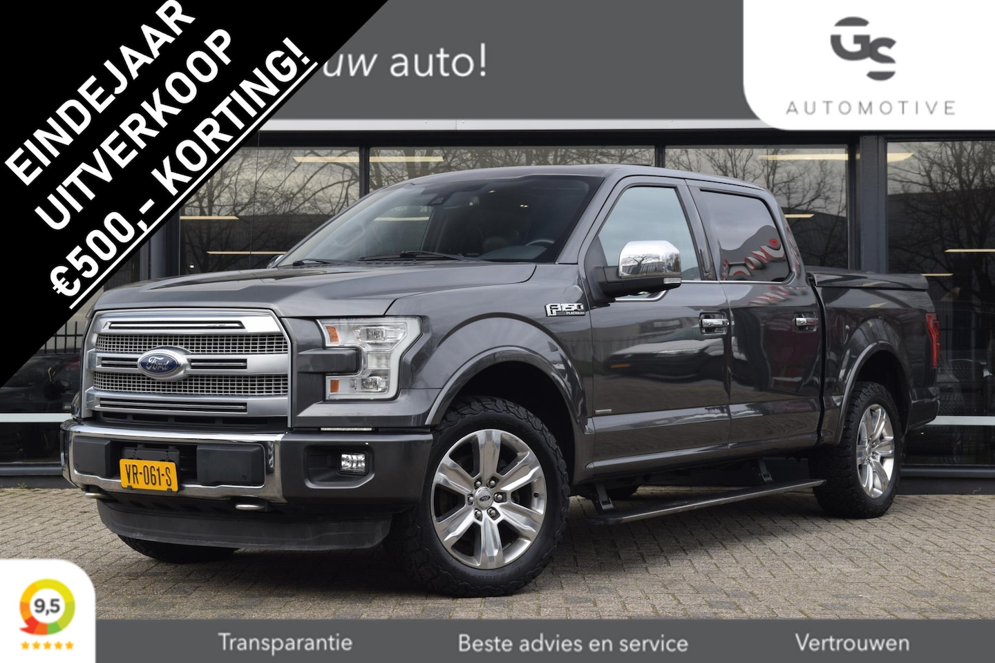 Ford F150 - USA 3.5 V6 Ecoboost SuperCrew Platinum inc BTW 3.5 V6 Ecoboost SuperCrew Platinum inc btw - AutoWereld.nl