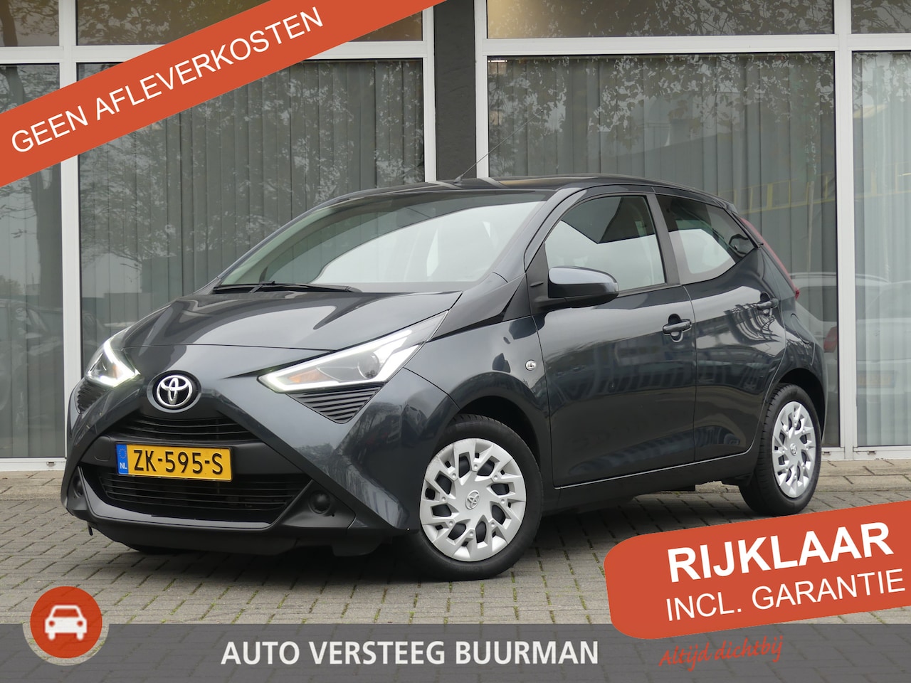 Toyota Aygo - 1.0 VVT-i x-play limited Airco, Apple Capl/Andr Auto, Achteruitrijcamera - AutoWereld.nl