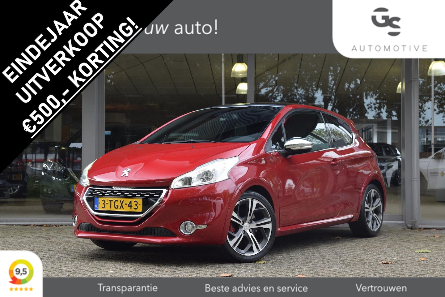 Peugeot 208 - 1.6 THP GTi 200PK met Pano/Nav/Half leder - AutoWereld.nl