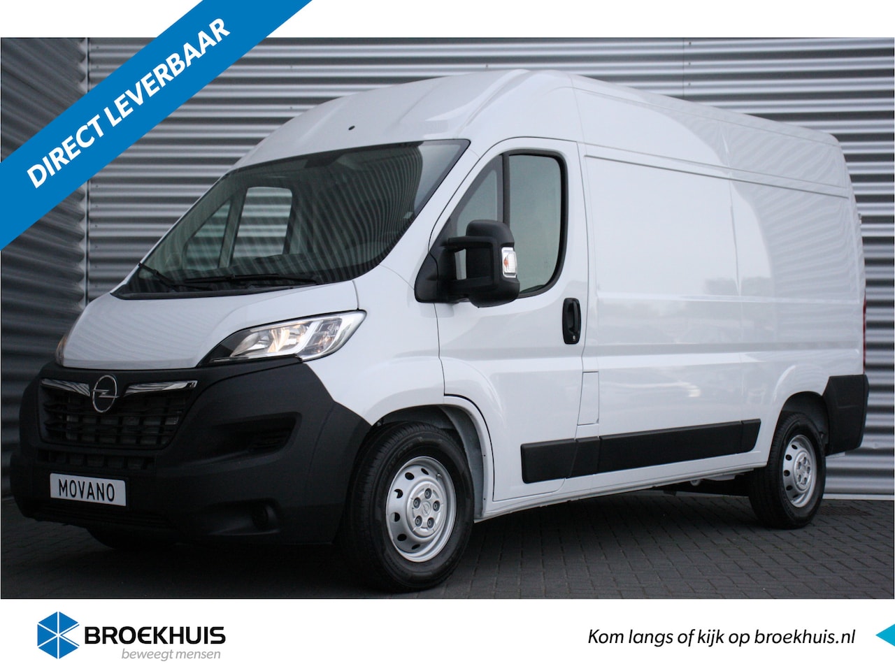 Opel Movano-e - EV 37kWh L2H2 3.5T Edition VOORRAAD-ACTIE! | Navigatie | Achteruitrijcamera | Parkeersenso - AutoWereld.nl