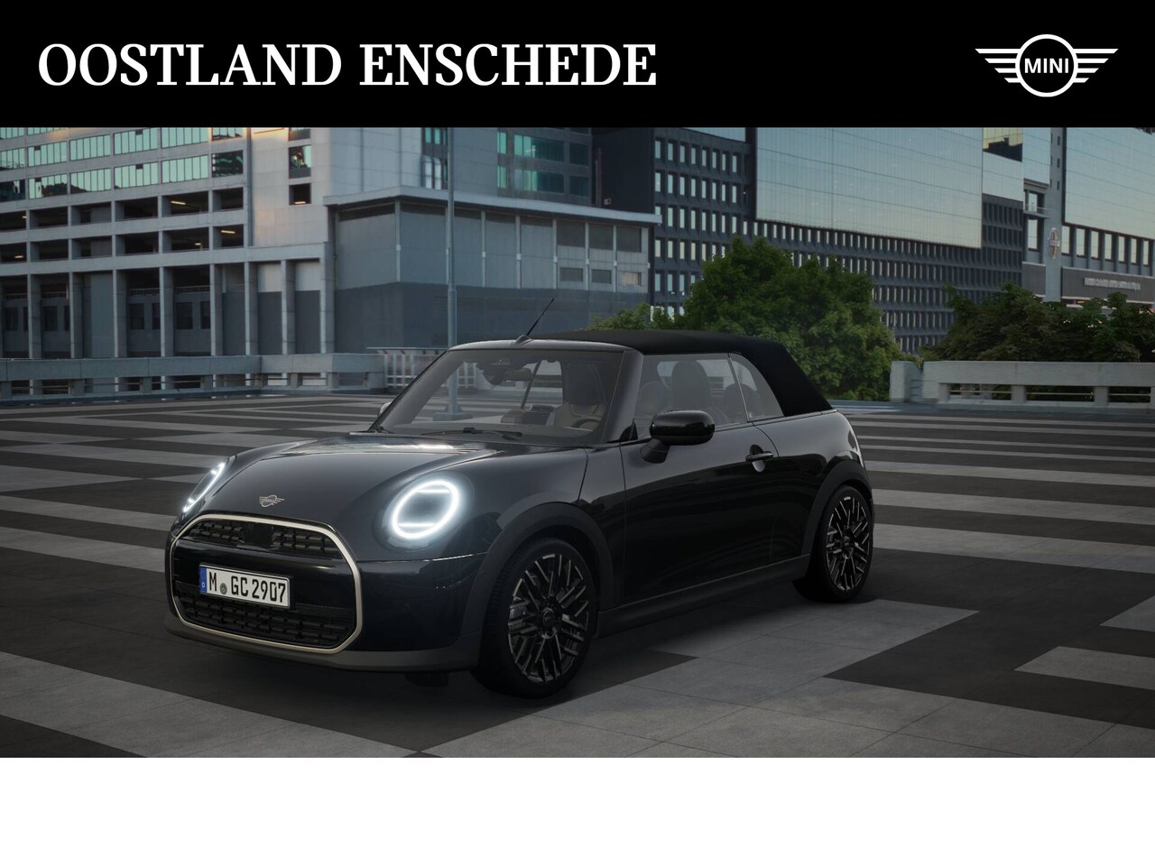 MINI Cabrio - Cooper C Automaat / Favoured / Pakket M / 18" Night Flash Spoke 2-tone - AutoWereld.nl