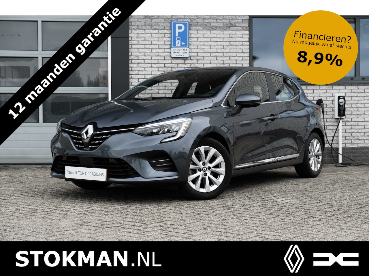 Renault Clio - 1.6 E-Tech Hybrid 145 AUT. Techno I Hybride | automaat | - AutoWereld.nl