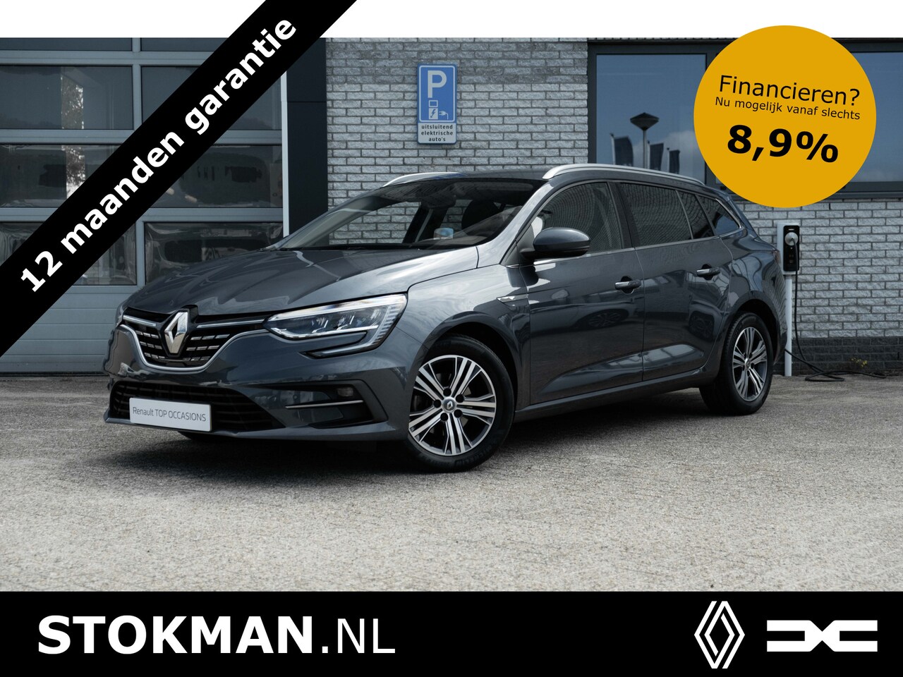 Renault Mégane Estate - 1.3 TCe 140 PK Intens | trekhaak | head up display | ECC | navigatie | camera achter | inc - AutoWereld.nl