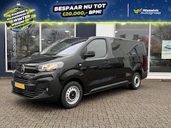 Citroën Jumpy - GB 2.0 BlueHDi 145pk S&S L3 Handgeschakeld | Airco | Navigatie | Parkeercamera | Hout afwe