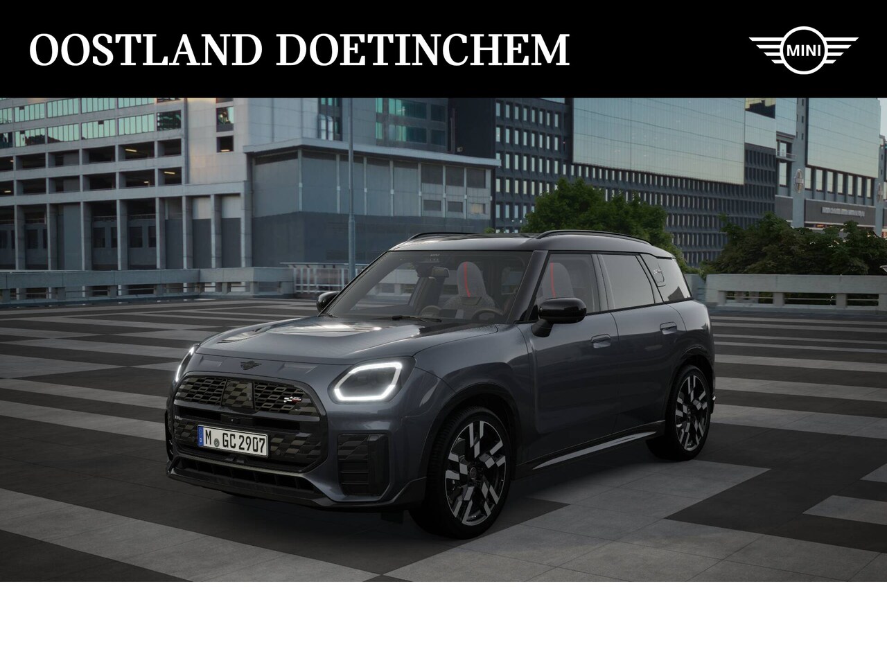 MINI Countryman - C Automaat / JCW / Pakket L / 20" John Cooper Works Flag Spoke 2-tone - AutoWereld.nl