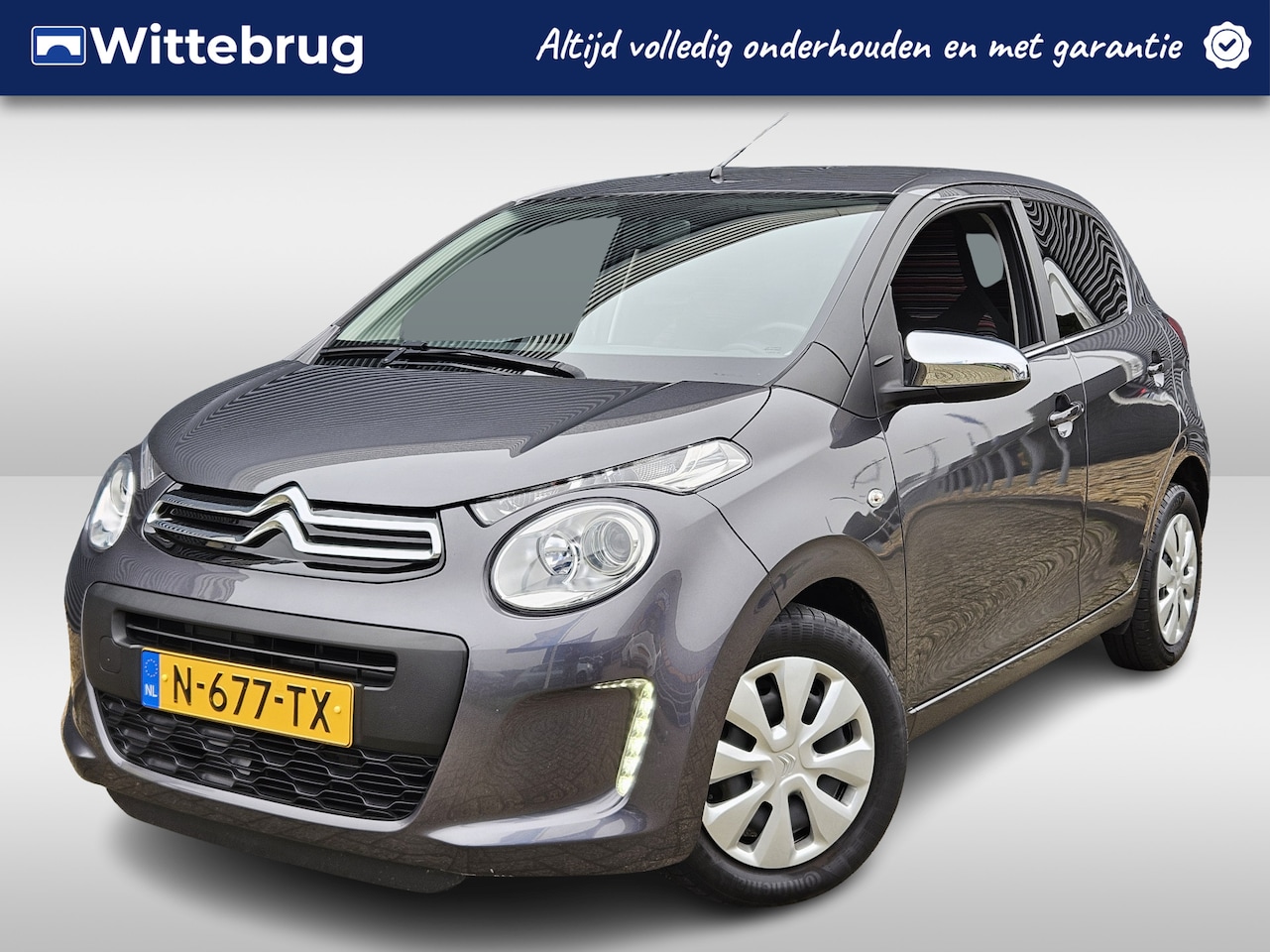 Citroën C1 - 1.0 VTi Feel | Airco | Camera | Touchscreen | Bluetooth | Navigatie via Apple Carplay of A - AutoWereld.nl