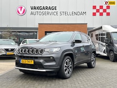 Jeep Compass - 4xe 190 Plug-in Hybrid Electric Night Eagle|RIJKLAAR INCL GROTE BEURT|Camera|Carplay|Adapt