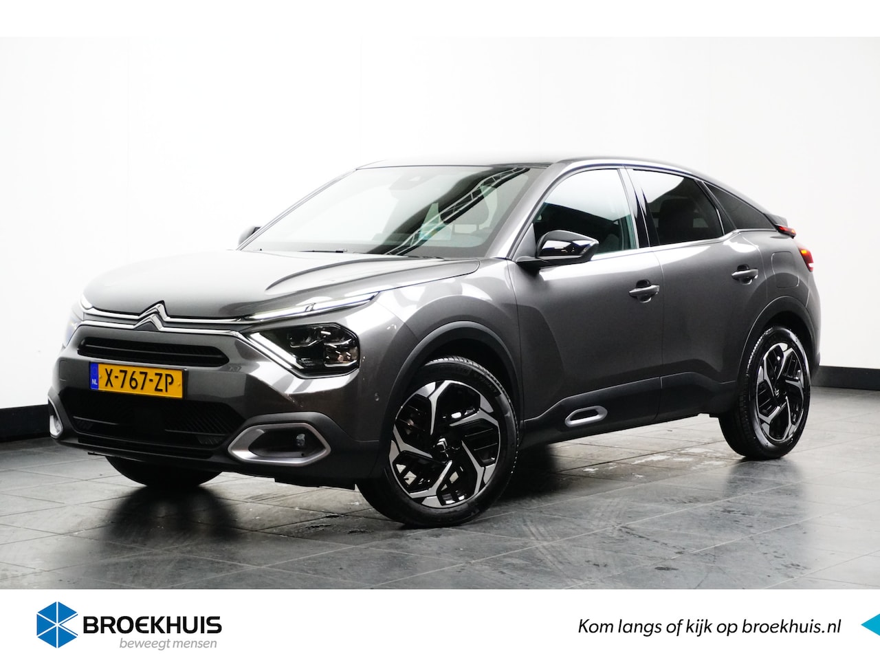 Citroën C4 - 1.2 Puretech Max 130pk | Leder | HeadUp-Display | Dodehoek-Detectie | Achteruitrijcamera | - AutoWereld.nl