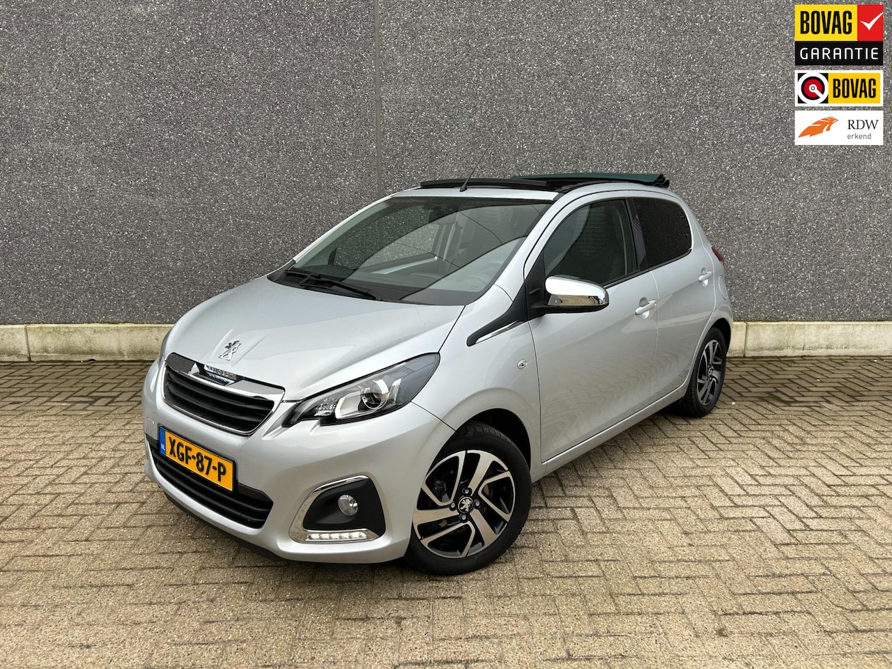 Peugeot 108 - 1.0 e-VTi Collection TOP! | CABRIOLET | CARPLAY | DAB | CC | STOELVERW | 1 JAAR BOVAG-GARA - AutoWereld.nl