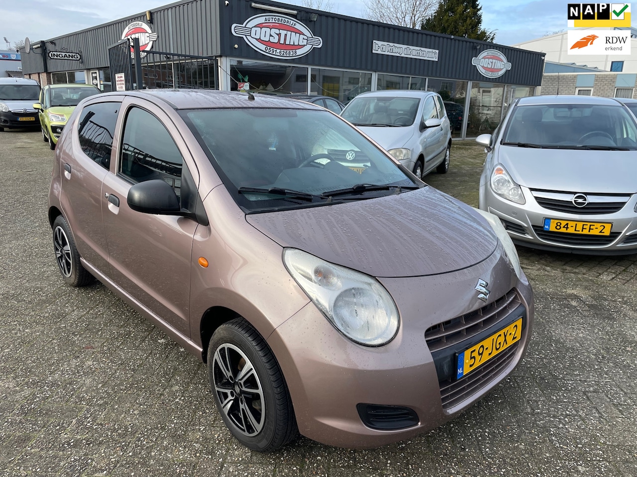 Suzuki Alto - 1.0 Comfort(st-bekr,airco,5drs,lmv,bj09,2999,-) - AutoWereld.nl