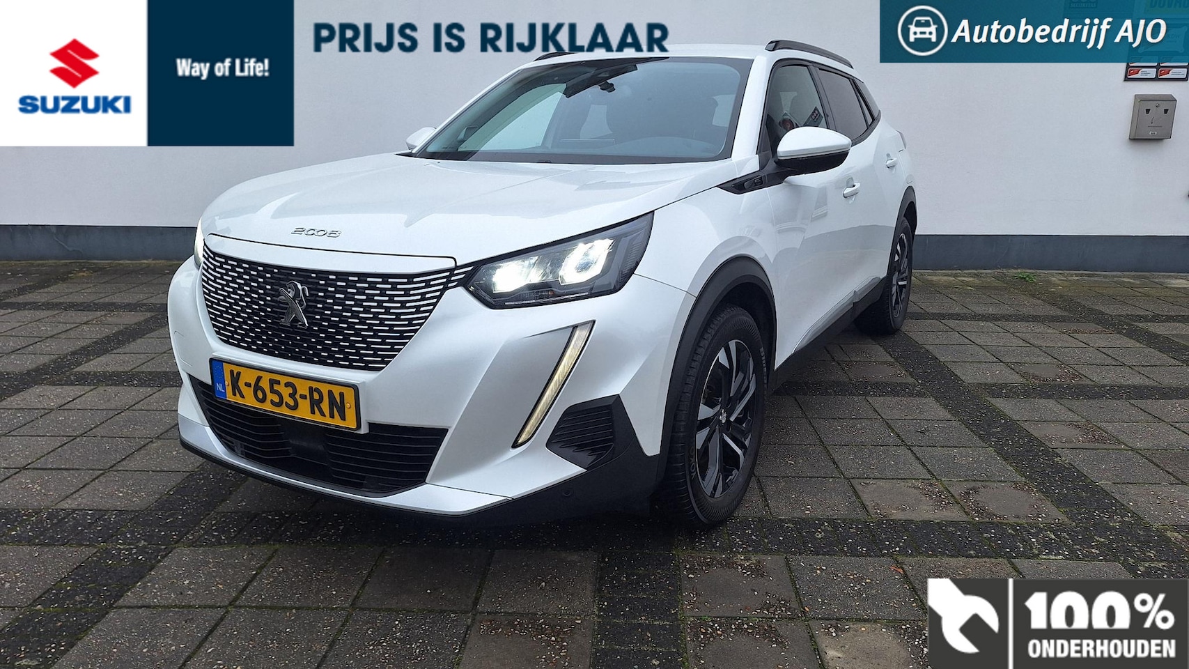 Peugeot e-2008 - EV Active (3 Fase) 50 kWh AUTOMAAT RIJKLAAR PRIJS - AutoWereld.nl