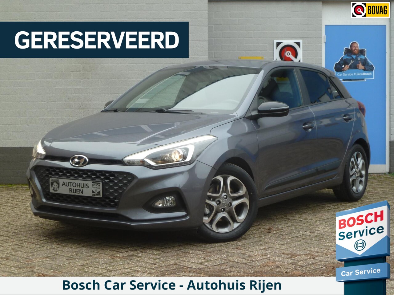 Hyundai i20 - 1.0 T-GDI Comfort|Navi|Camera|Cruise-Control|Apple-Carplay/Android-Auto|Bluetooth|DAB - AutoWereld.nl