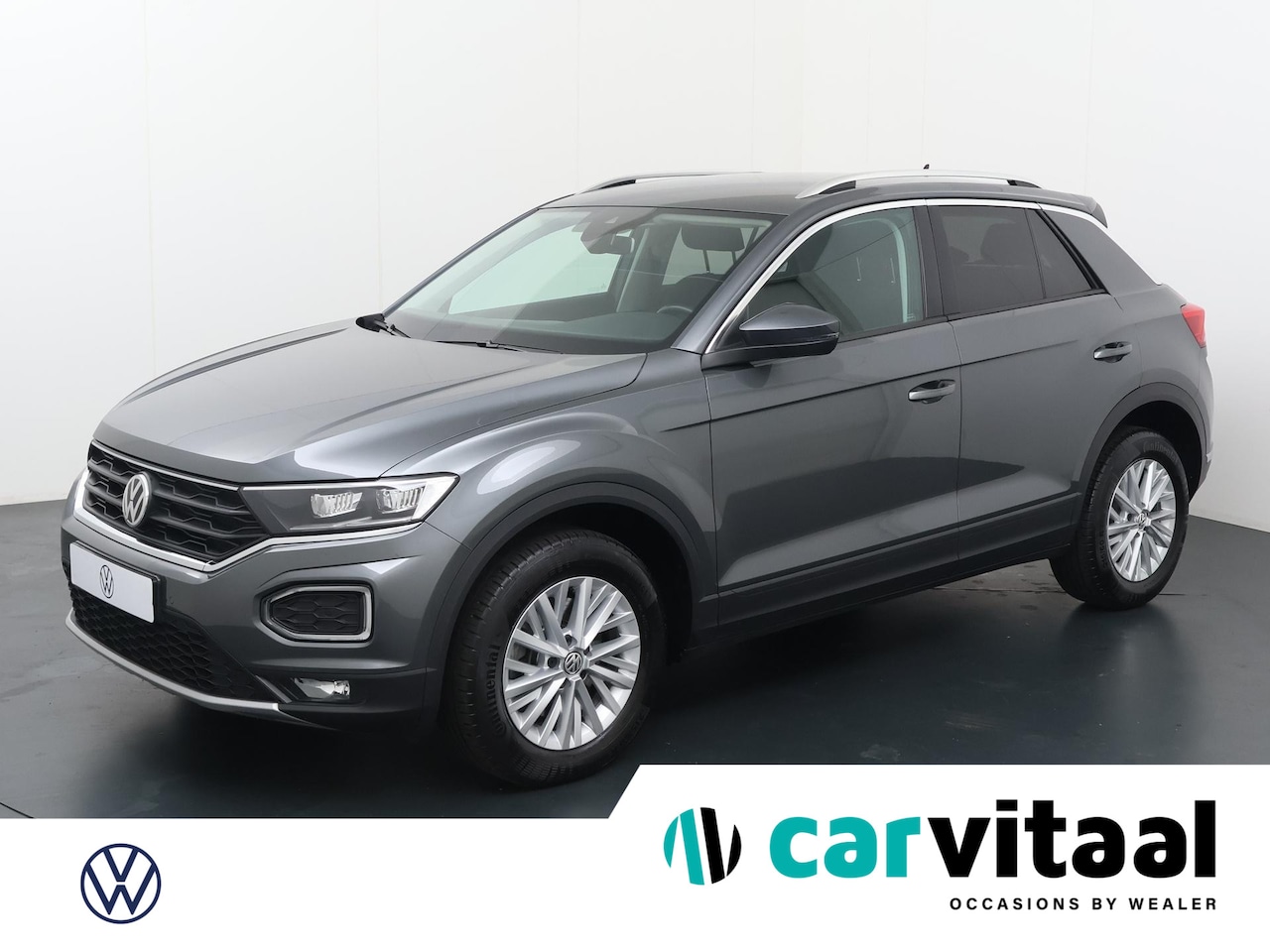 Volkswagen T-Roc - 1.5 TSI Style | 150 PK | Trekhaak |  Navigatie | Digital cockpit | El. achterklep | - AutoWereld.nl